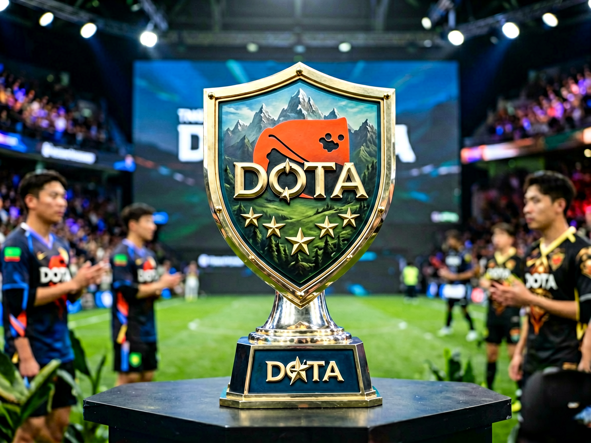 DOTA2国际邀请赛冠军盾奖杯